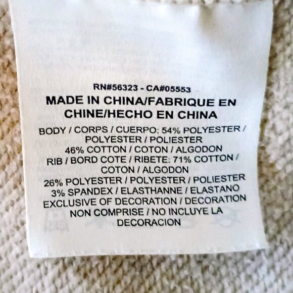 Nike DRI Fit Cream Pullover Sweatshirt - Picture 7 of 8